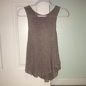 American eagle open back tank